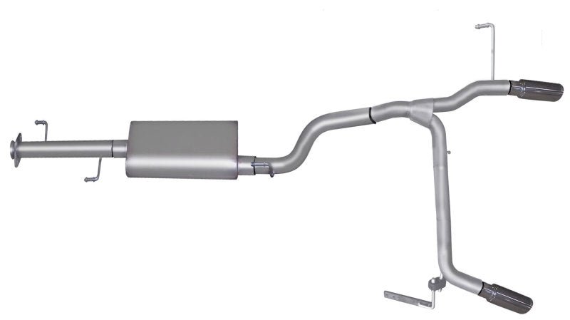 Gibson 07 - 14 Toyota FJ Cruiser Base 4.0L 2.5in Cat - Back Dual Split Exhaust - Aluminized - CPC Performance