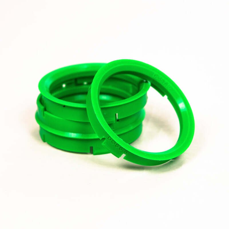 Konig Hub Ring Set (4pcs) - 66.5mm O.D. / 57.1mm I.D. - CPC Performance
