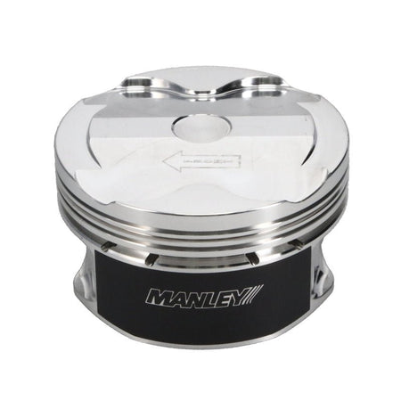Manley 2018+ Ford Coyote 5.0L 6.75cc Dish 3.700in Bore 12:1 CR 22mm Pin Platinum Ext Duty Pistons - CPC Performance