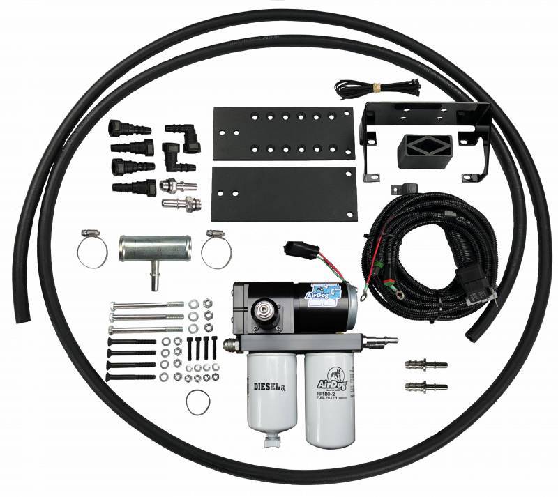 PureFlow AirDog II - 5G 08 - 10 Ford 6.4L Powerstroke DF - 100 - 5G Fuel Air Separation System - CPC Performance