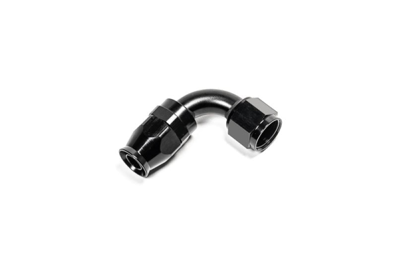 Radium Engineering 10AN Hose End 90 Degree PTFE - BLACK - CPC Performance