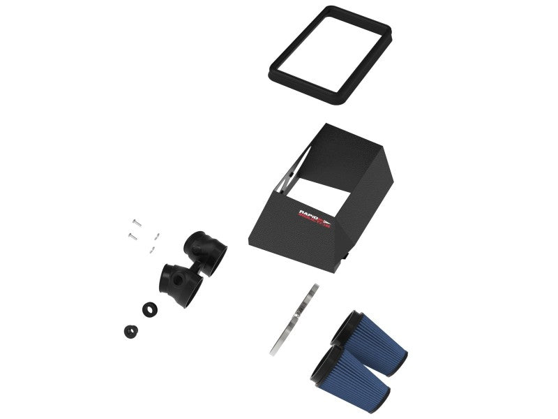 Rapid Induction Cold Air Intake System w/Pro 5R Filter 19 - 20 Ford Edge V6 2.7L (tt) - CPC Performance